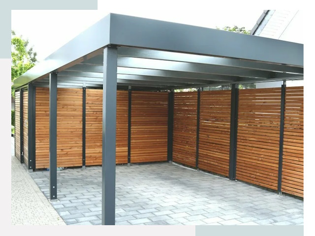 Навесы для парковки в Бирске