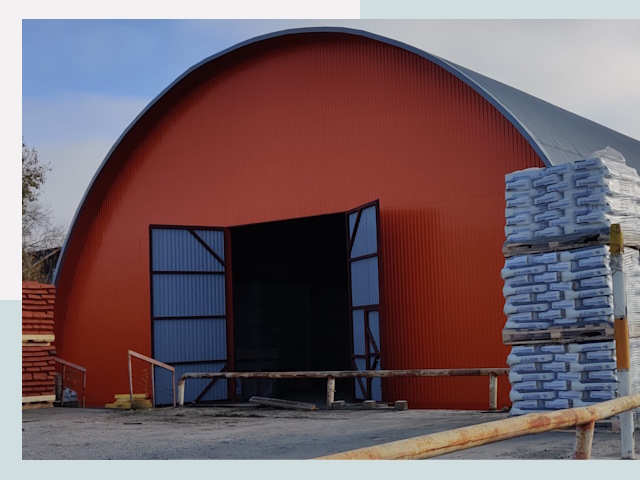 Полукруглые ангары по цене от 624 руб. в Бирск