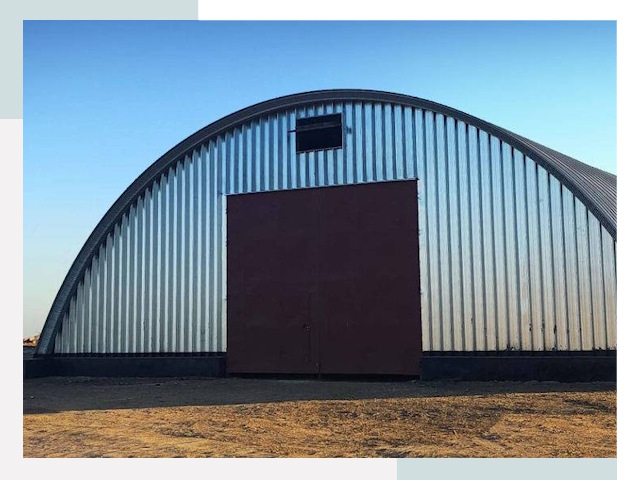 Арочные ангары в Бирске