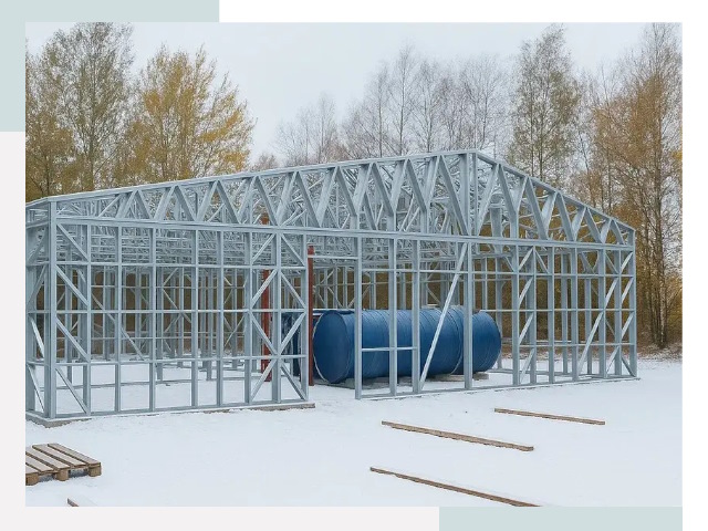 Металлические ангары в Бирске