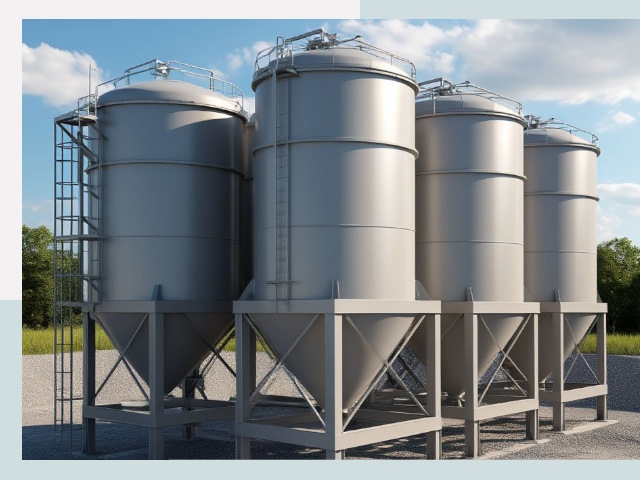 Металлические силосы от СтальСтрой-Брк по цене 624 руб.