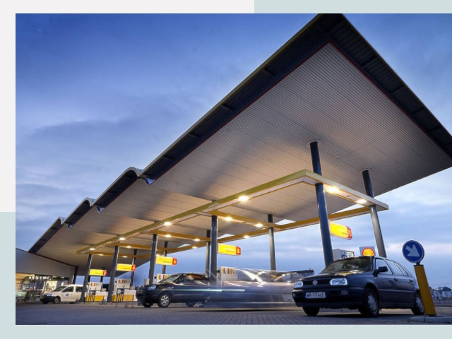 Навесы для АЗС в Бирск от 624 руб. - Защита и комфорт