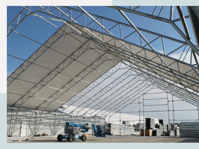 Каркасно-тентовые сооружения от СтальСтрой-Брк по цене 624 руб.