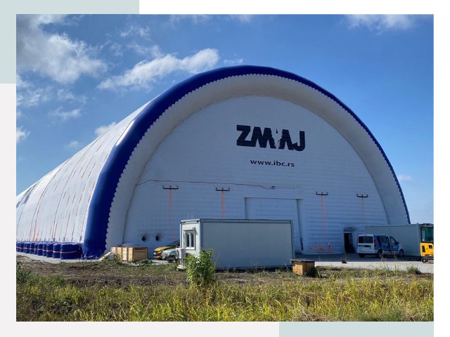 Брендирование ангаров в Бирске