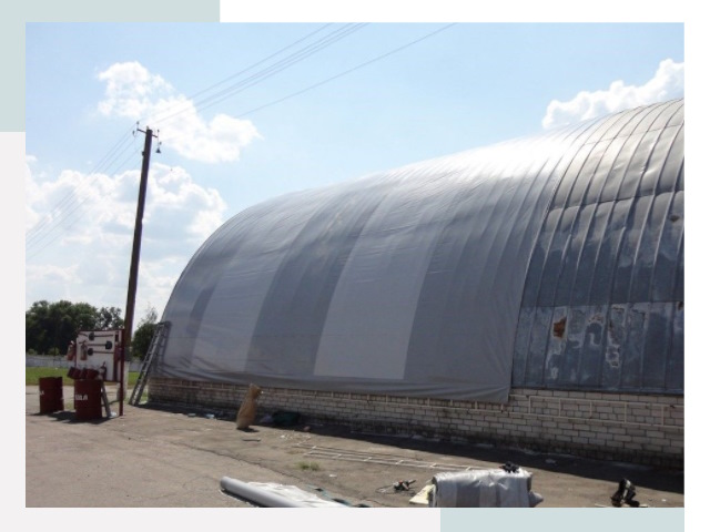 Ремонт ангаров в Бирске